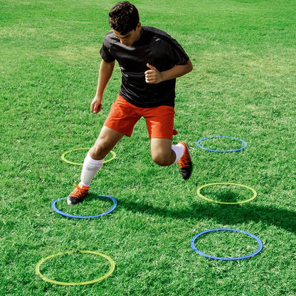 Agility Trainingsringe 5er-Set – 28 cm für Fußball & Koordination
