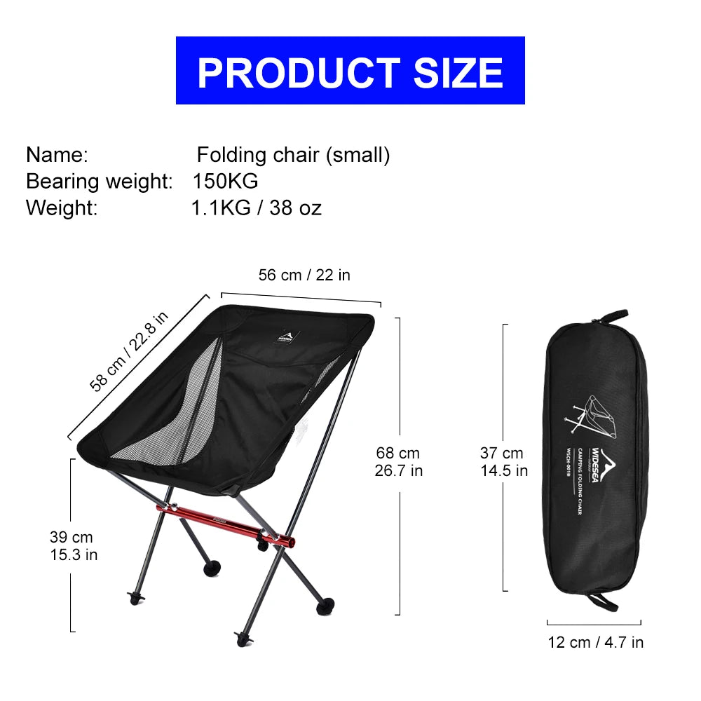 Outdoor Folding Chair Tourist Camping Table Fishing Beach Longue Chair for Relaxing Foldable Leisure Travel Furniture Picnic