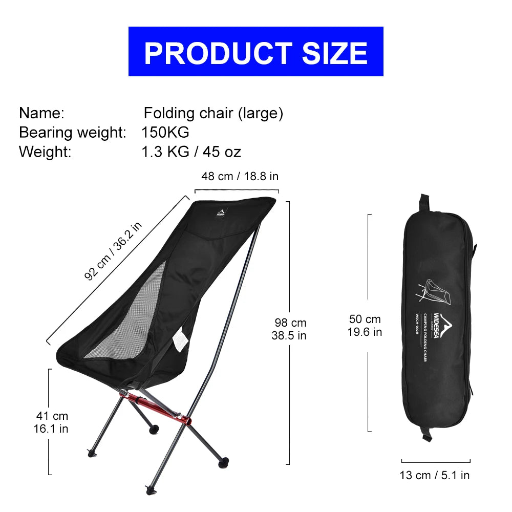 Outdoor Folding Chair Tourist Camping Table Fishing Beach Longue Chair for Relaxing Foldable Leisure Travel Furniture Picnic