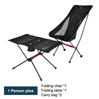 Ultraleichter Campingstuhl & Campingtisch – einzeln oder als Set