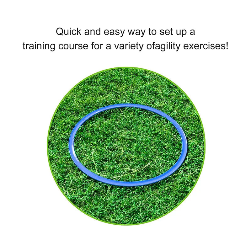 Agility Trainingsringe 5er-Set – 28 cm für Fußball & Koordination
