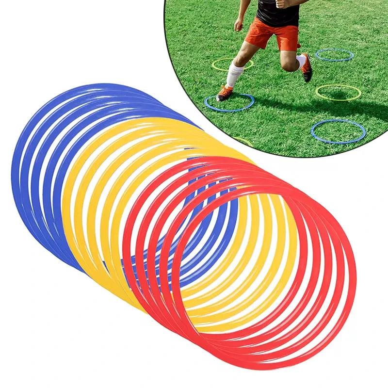 Agility Trainingsringe 5er-Set – 28 cm für Fußball & Koordination