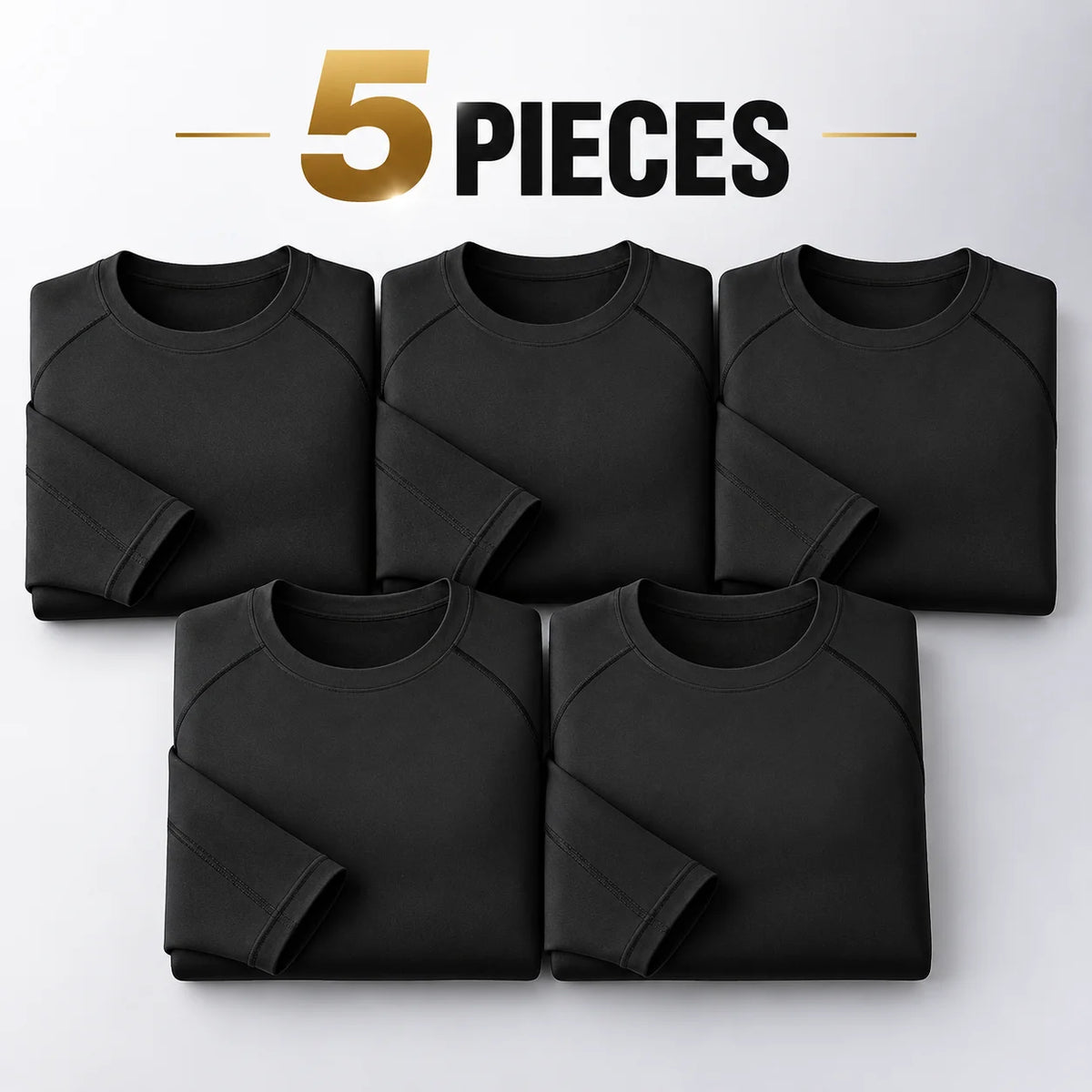 Herren Kompressionsshirt Langarm – Funktionsshirt für Fitness & Training