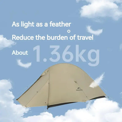 Naturehike Cloud Up Pro 20D ultra-light Camping Hiking Travel Outdoor background Waterproof Waterproof Waterproof 1-2 people New