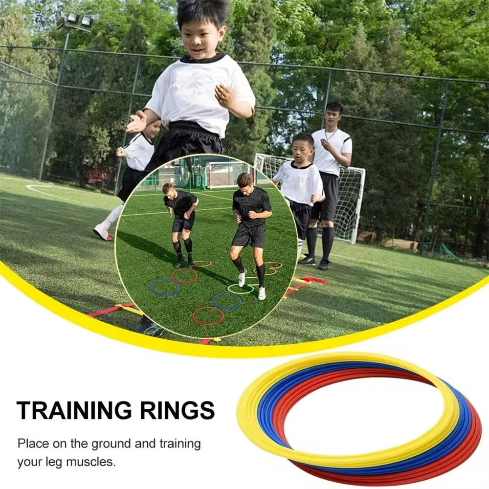 Agility Trainingsringe 5er-Set – 28 cm für Fußball & Koordination